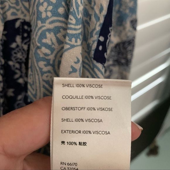 Anthropologie Maeve Paisley Patchwork Cathy Pleated Tunic Top Size M - Picture 11 of 11